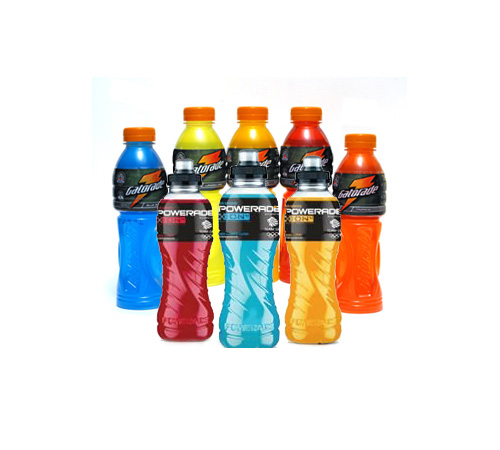 Powerade sports drinks